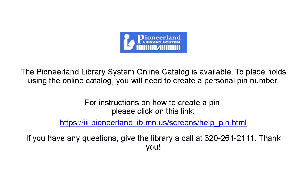 Kerkhoven Public Library